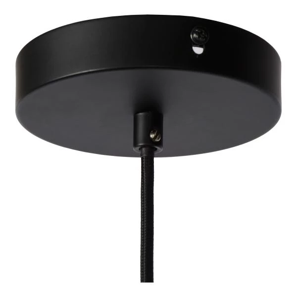 Lucide OPHELIA - Pendant light - Ø 20 cm - 1xE27 - Black - detail 1